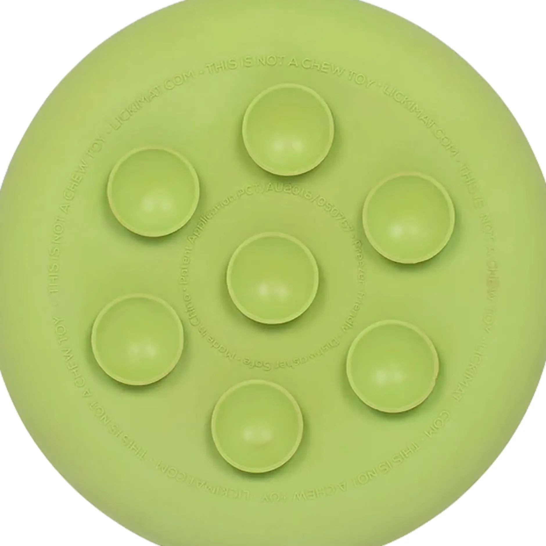 LickiMat Hundskål Ufo Grön