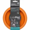 LickiMat Hundskål Ufo Orange