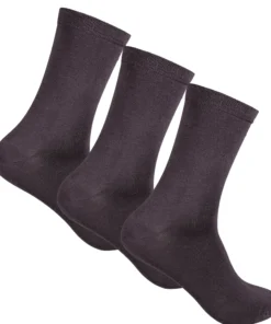 Life Wear Bambustrumpa Komfortresår 34/36 Svart 3-pack