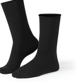 Life Wear Diabetesstrumpa Bomull Svart 40/42 1 st