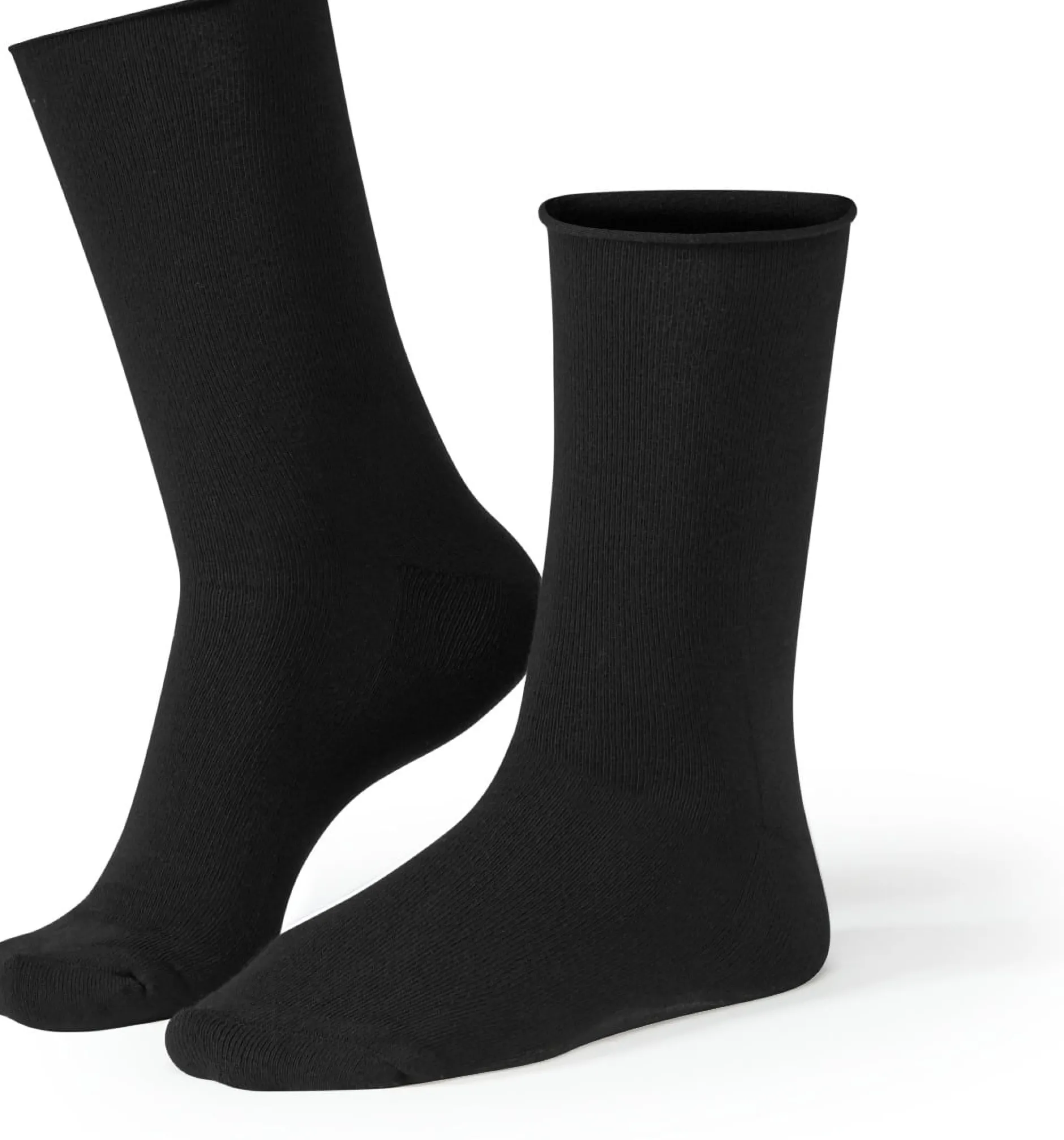Life Wear Diabetesstrumpa Bomull Svart 37/39 1 st