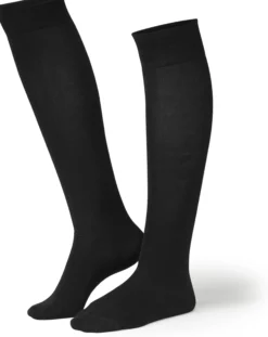 Life Wear Stödstrumpa Bomull L-40/42 Svart 1 par