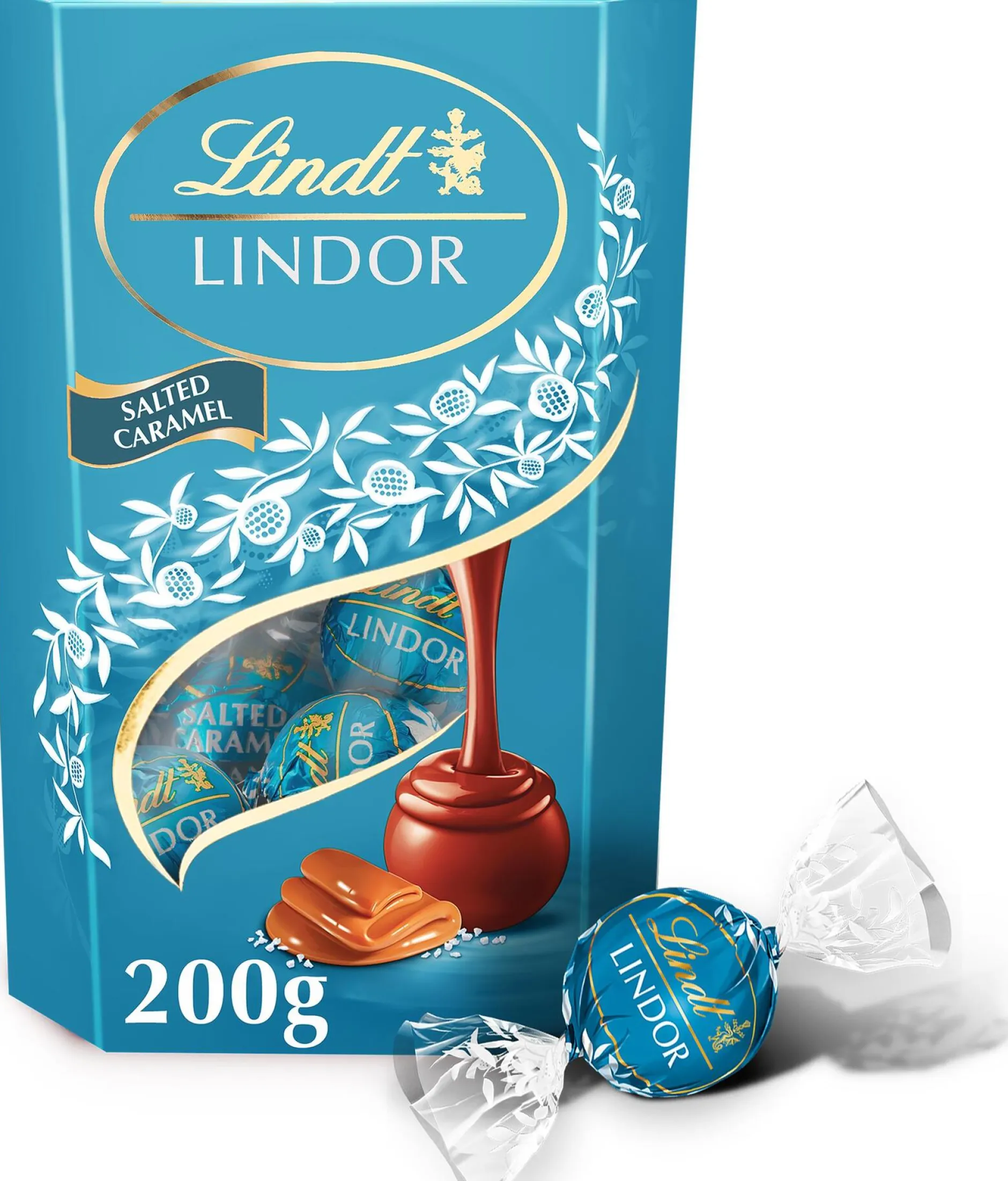 Lindt LINDOR Cornet Salted Caramel 200 g