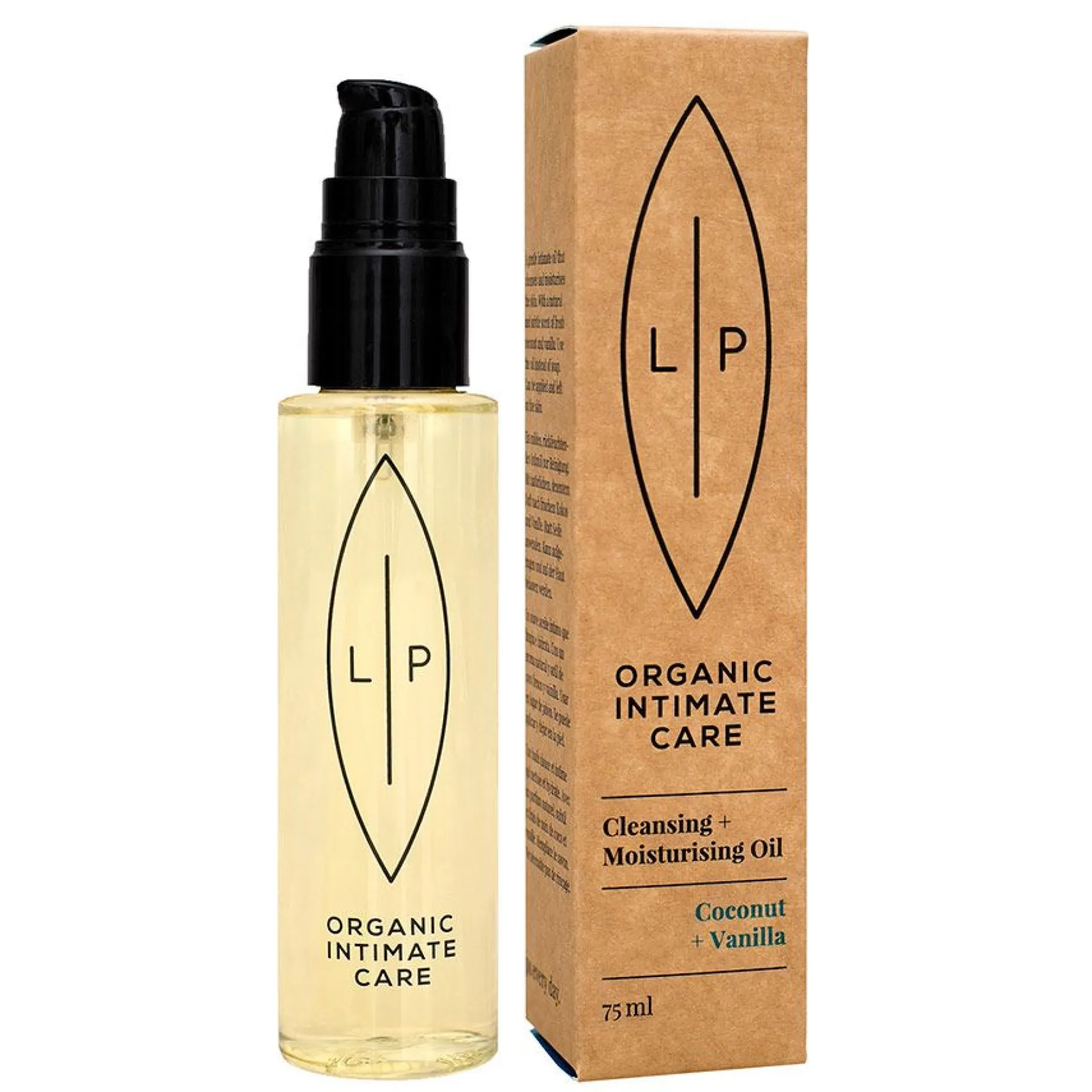 Lip Intimate Cleansing Care Cleansing + Moisturising Oil Coconut & Vanilla 75 ml