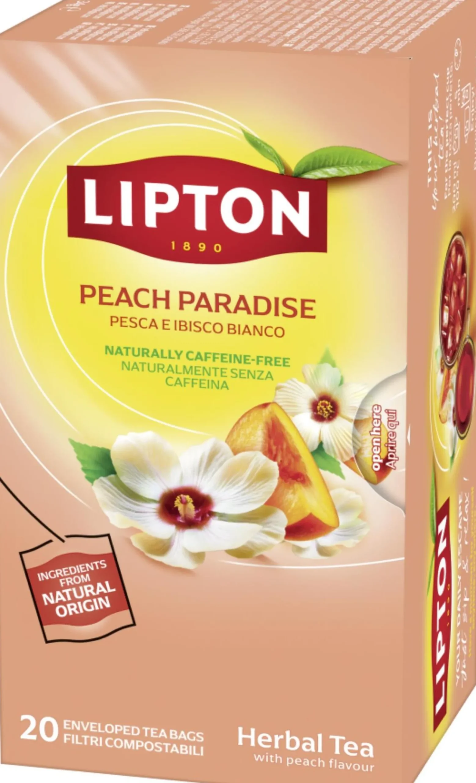 Lipton Peach Paradise Örtte