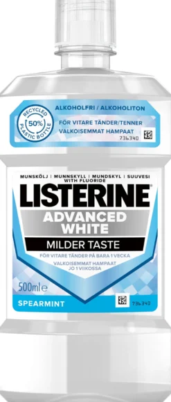 Listerine Advanced White Milder Taste 500 ml