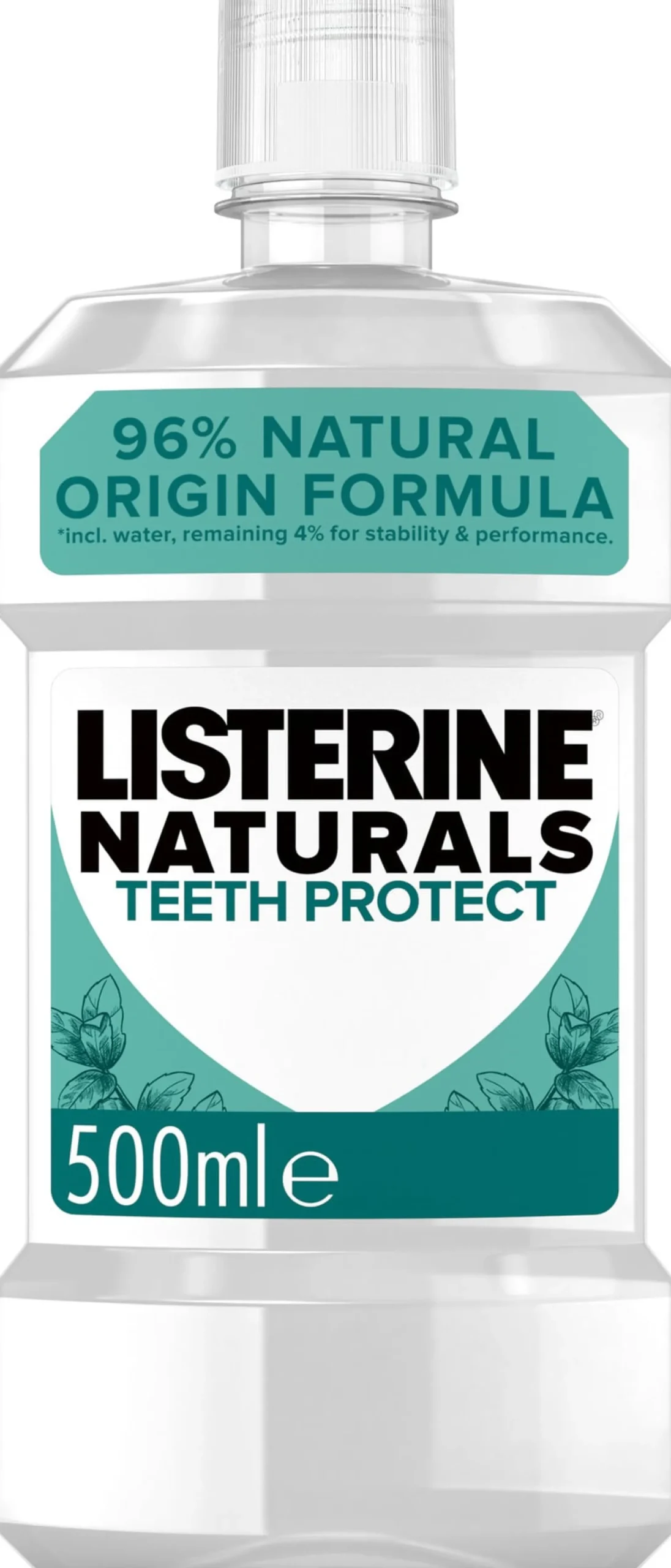 Listerine Naturals Teeth Protect Milder Taste 500 ml