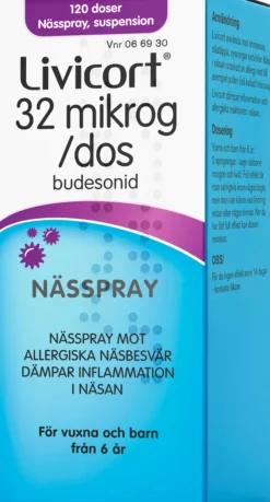Livicort Nässpray 32 µg/dos 120 doser