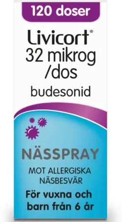 Livicort Nässpray 32 µg/dos 120 doser