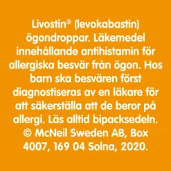 Livostin ögondroppar suspension 0,5mg/ml, 4 ml
