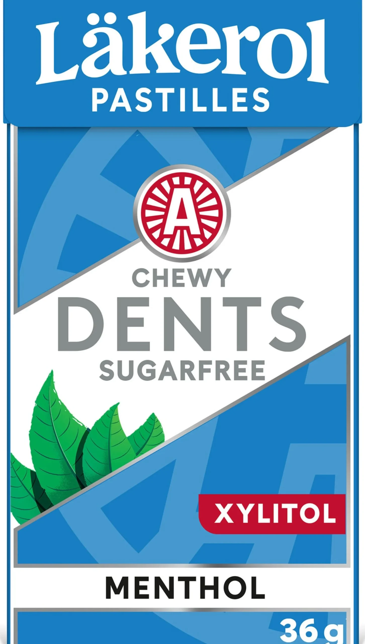 Läkerol Dents Menthol 36 g