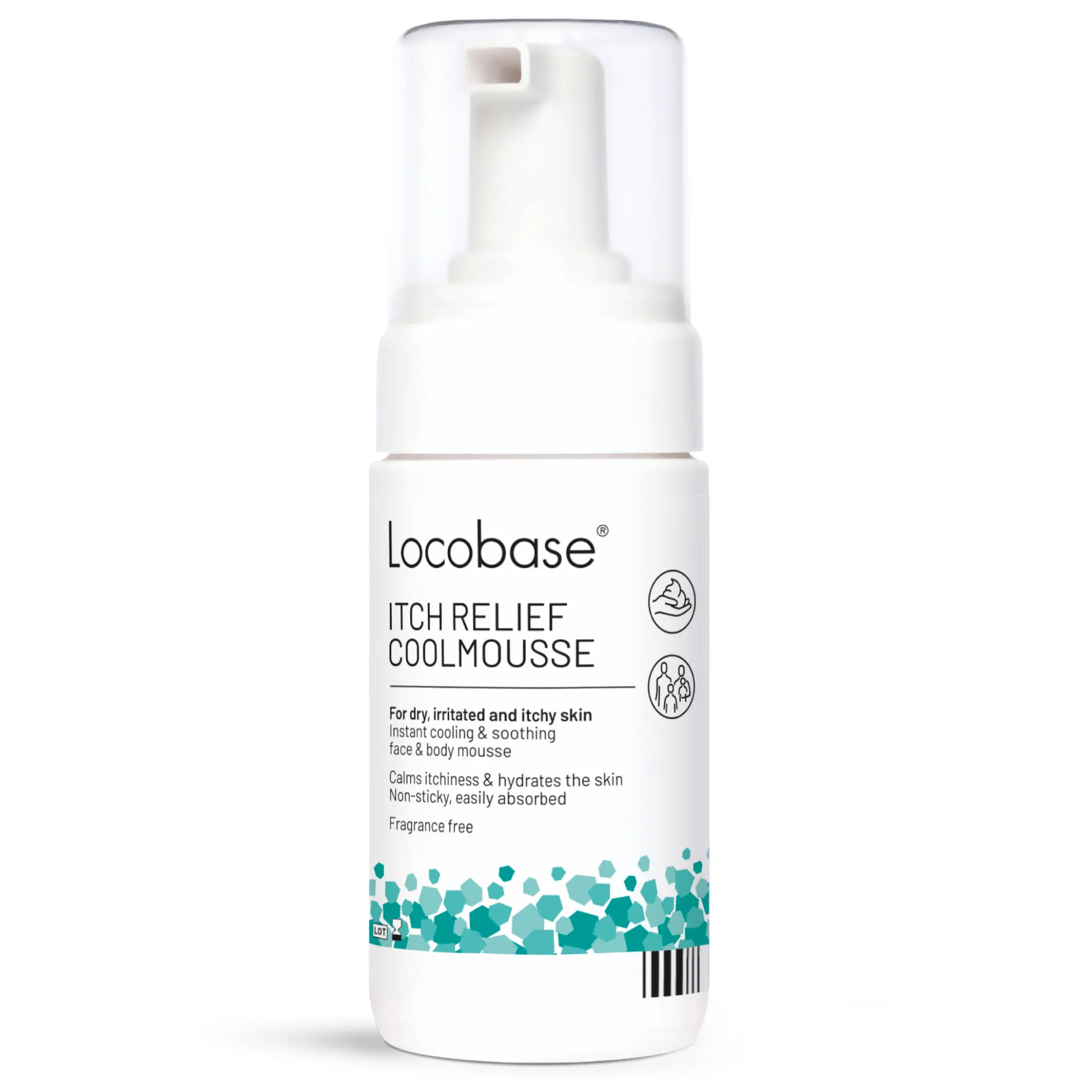 Locobase Itch Relief Coolmousse 100 ml