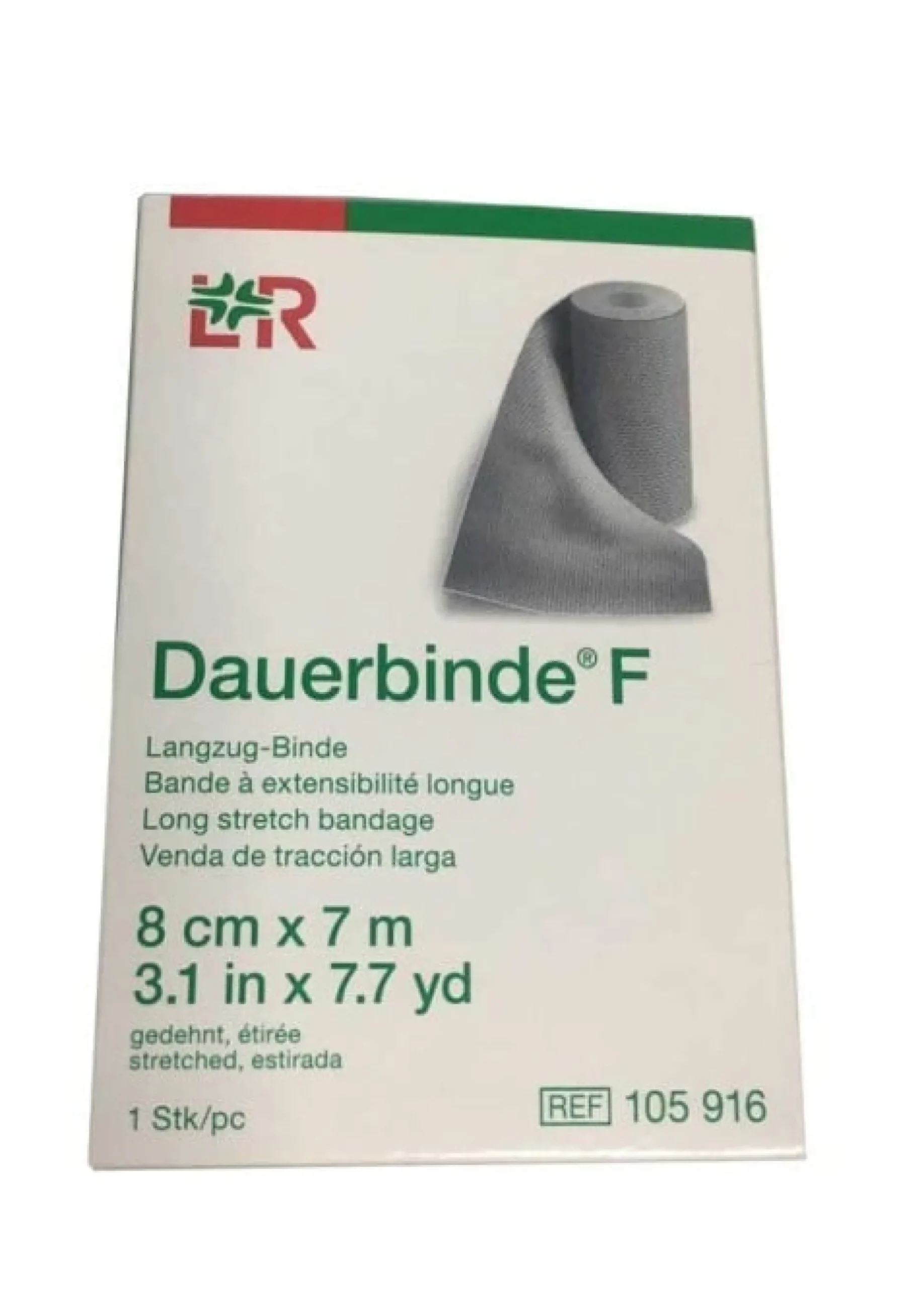 Lohman Rauscher Dauerbinda F 8 cm x 7 m 1 st