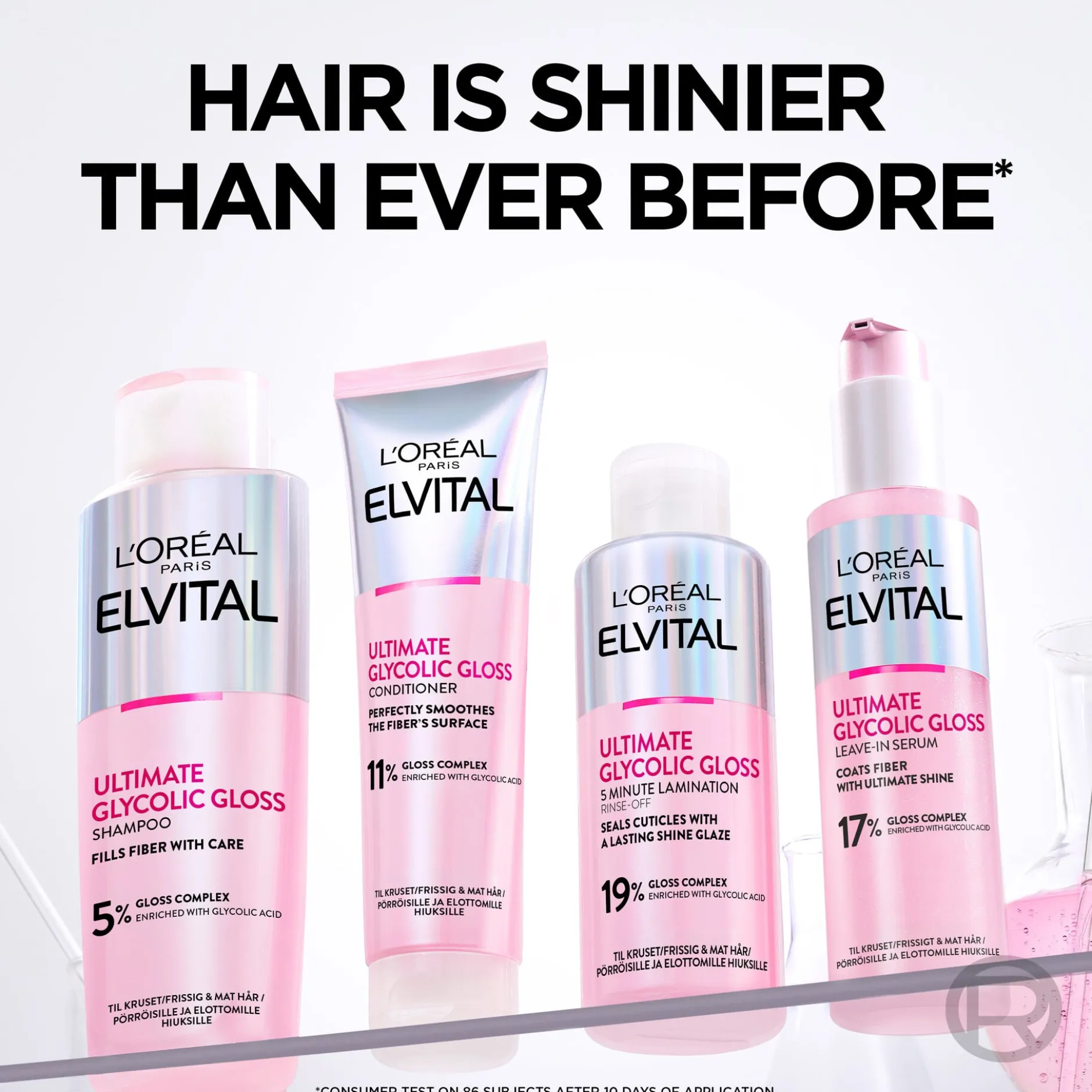 L'Oréal Paris Elvital Glycolic Gloss Conditioner Normal Hair 150 ml