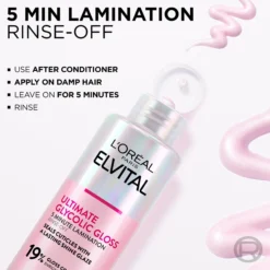 L'Oréal Paris Elvital Glycolic Gloss rinse-off treatment for normal hair 200 ml