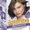 L'Oréal Paris, Excellence Cool Crème permanent hårfärg upp till 100% gråhårstäckning