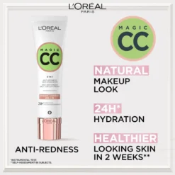 L'Oréal Paris Magic CC Cream 5in1 Anti Redness 30 ml