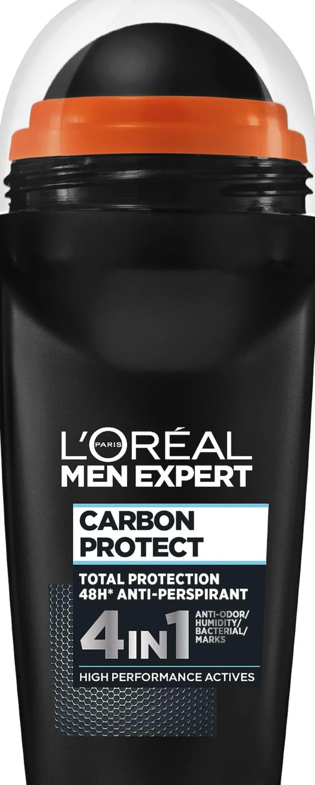 L'Oréal Paris Men Expert Carbon Protect Total Protection 72H Anti-Perspirant Deodorant Roll On 50 ml