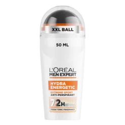 L'Oréal Paris Men Expert Hydra Energetic Extreme Sport 72H Anti-Perspirant Deodorant Roll On 50 ml