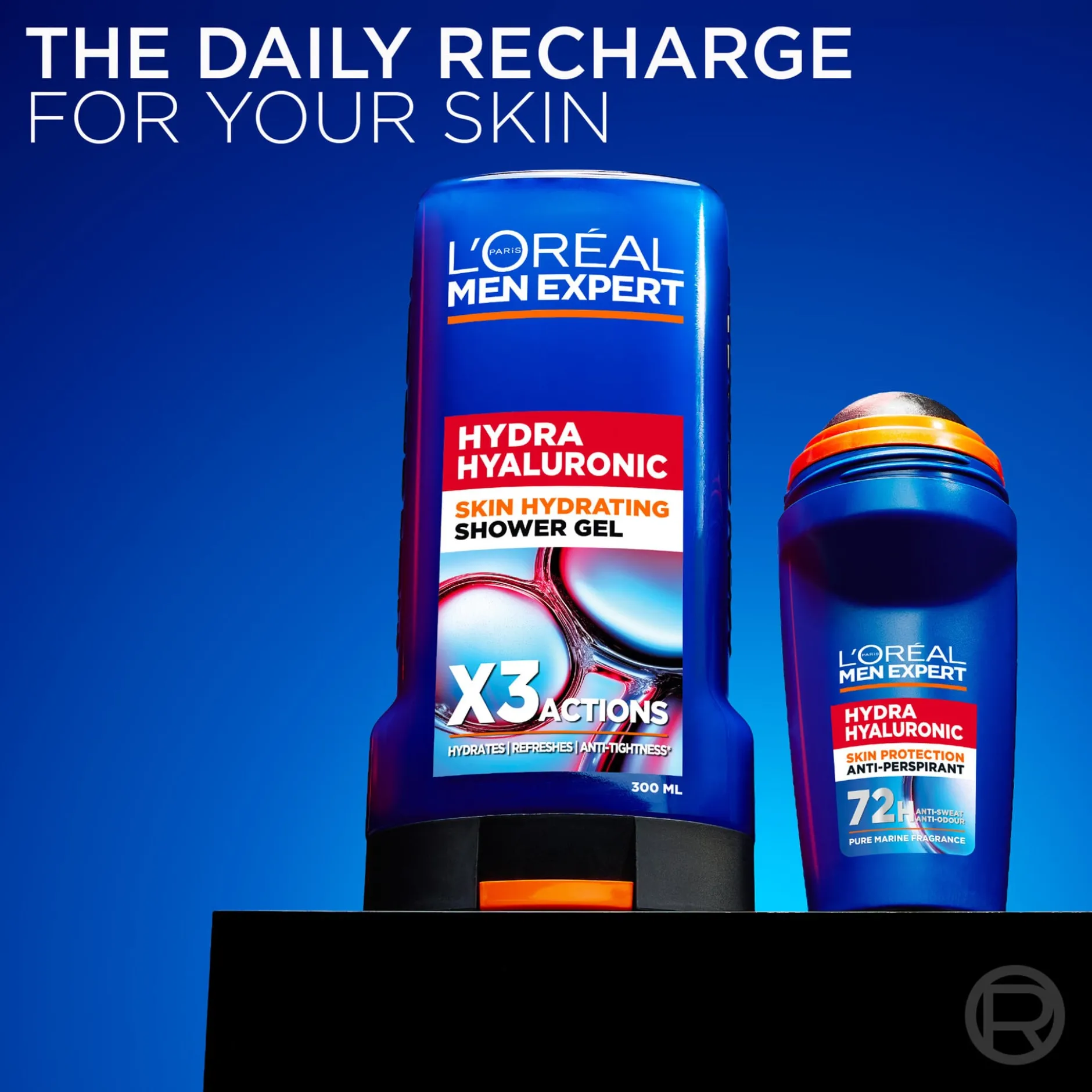 L'Oréal Paris Men Expert Hydra Hyaluronic Deodorant Roll On 50 ml