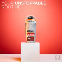 L'Oréal Paris Men Expert Invincible 96H Anti-Perspirant Deodorant Roll On för normal hud 50 ml