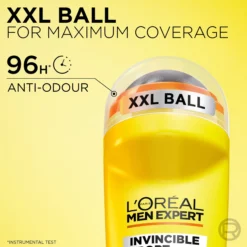 L'Oréal Paris Men Expert Invincible Sport 96H Anti-Perspirant Deodorant Roll On 50 ml