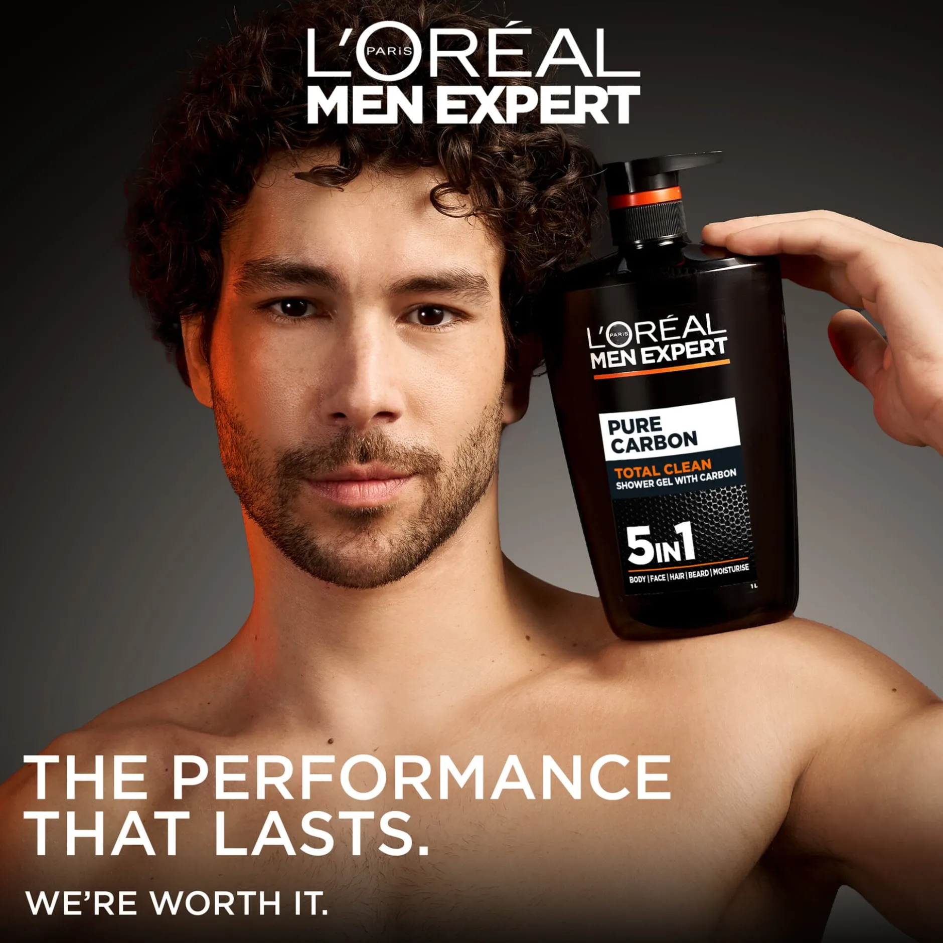 L'Oréal Paris Men Expert Pure Carbon Shower Gel 1000 ml