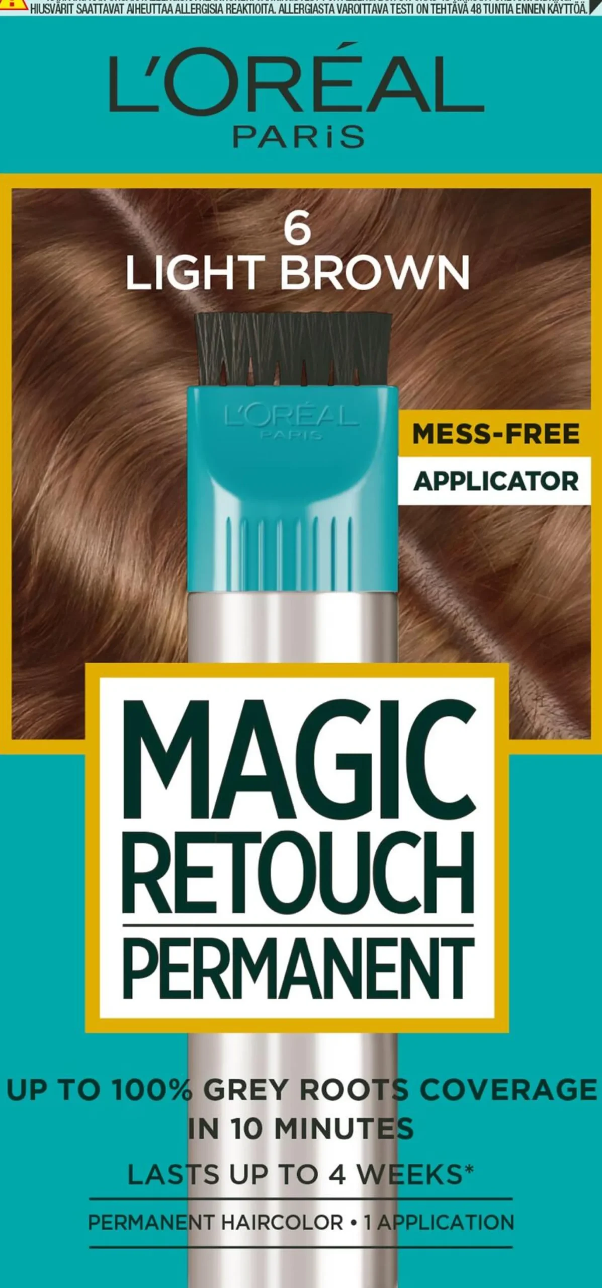 L'Oreal Paris Magic Retouch Permanent 6 Light Brown
