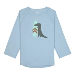 Lässig UV-tröja Med Långa Ärmar Crocodile Sky Blu 12–18 mån
