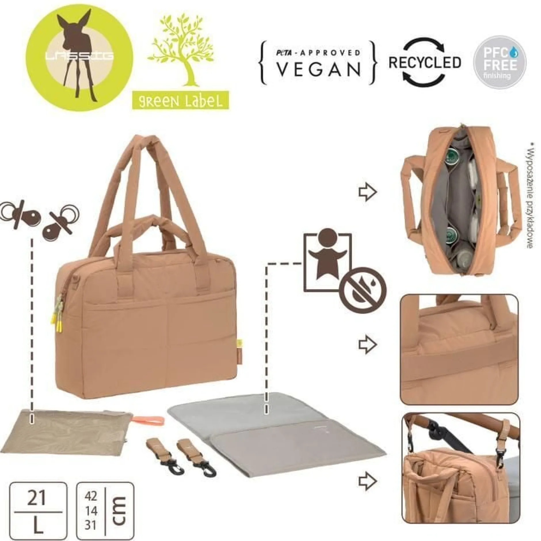 Lässig Väska GRE Everyday Bag Almond