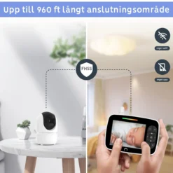 Luna Bambini Baby Monitor Classic med 3,5