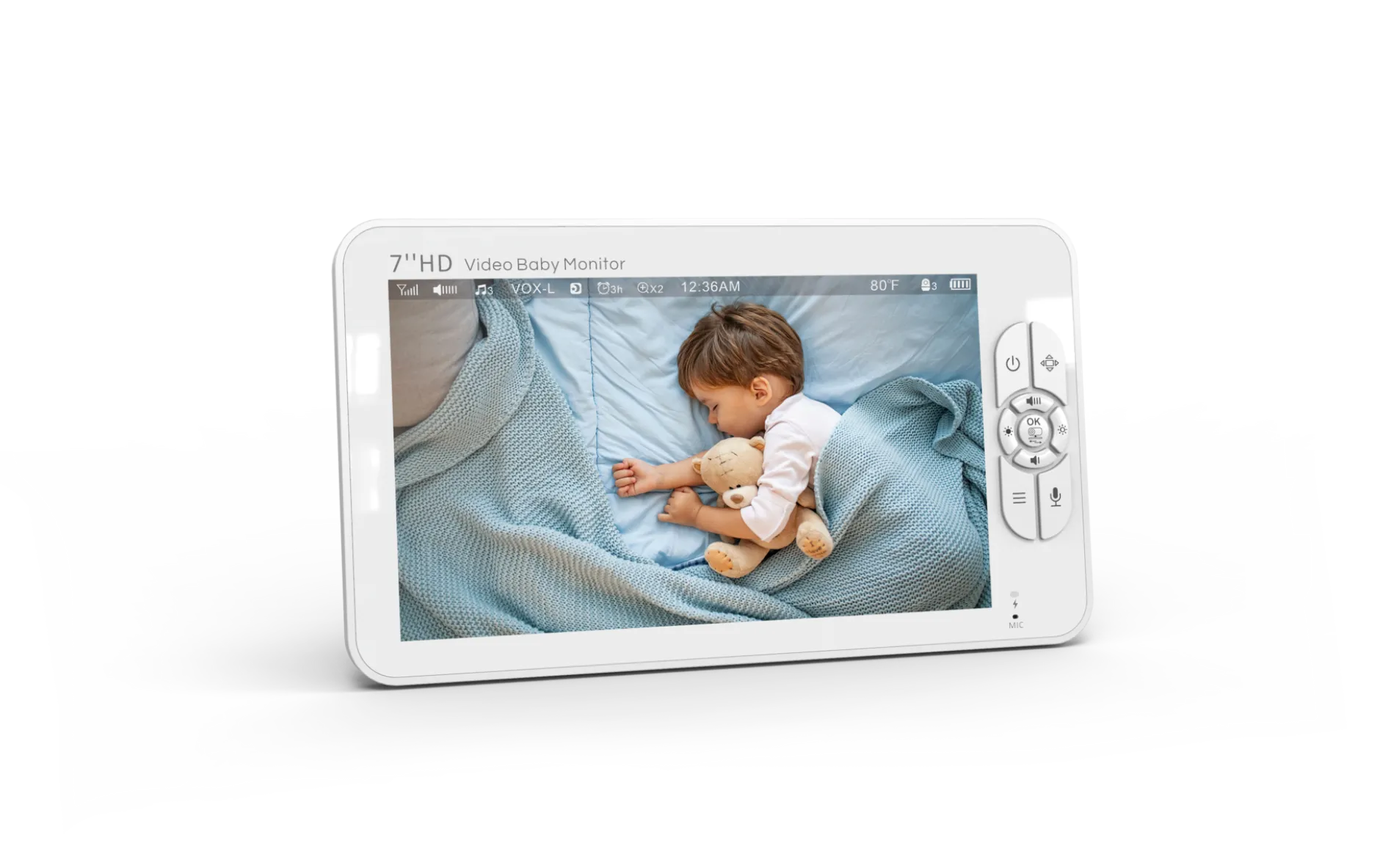 Luna Bambini Baby Monitor Video Pro 7,0 Tum Färgskärm