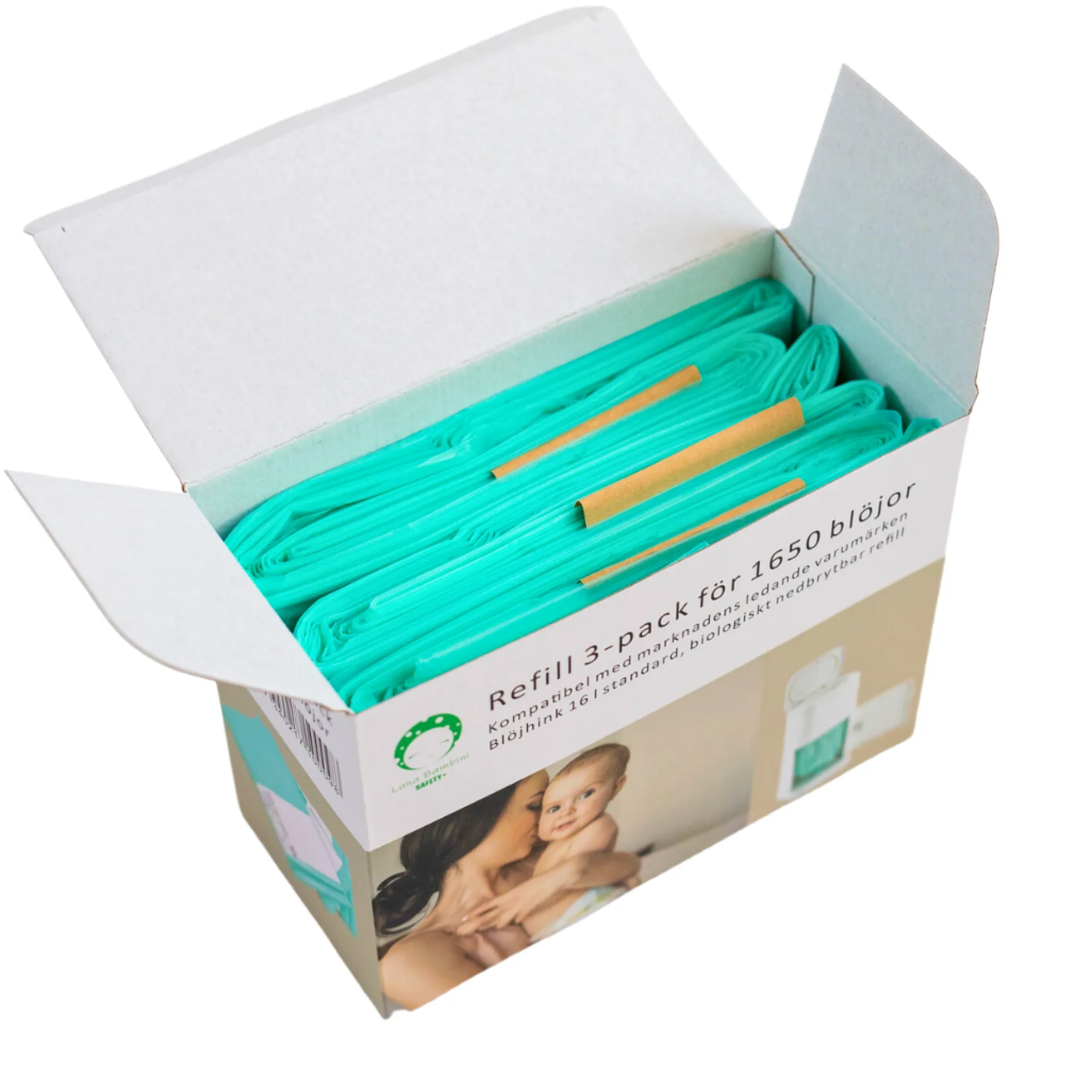 Luna Bambini Refill (1650 blöjor) 3-pack