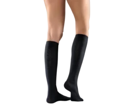 Mabs Cotton Knee Wide Stödstrumpor Black XXL