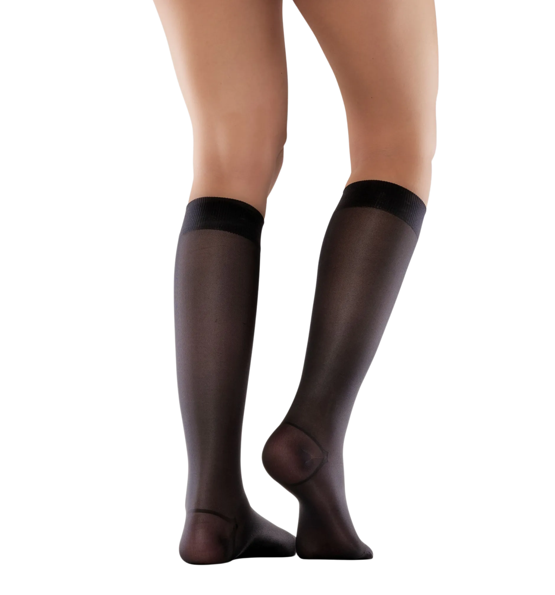 Mabs Nylon Knee Stödstrumpor Black S