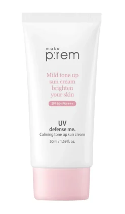 Make p:rem UV Defende Me Calming Tone Up Sun Screen SPF50 50ml