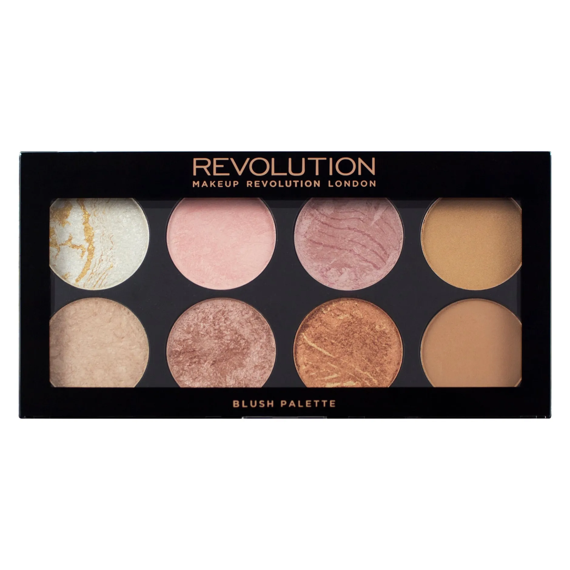 Makeup Makeup Revolution Ultra Blush Palette Golden Sugar 13 g