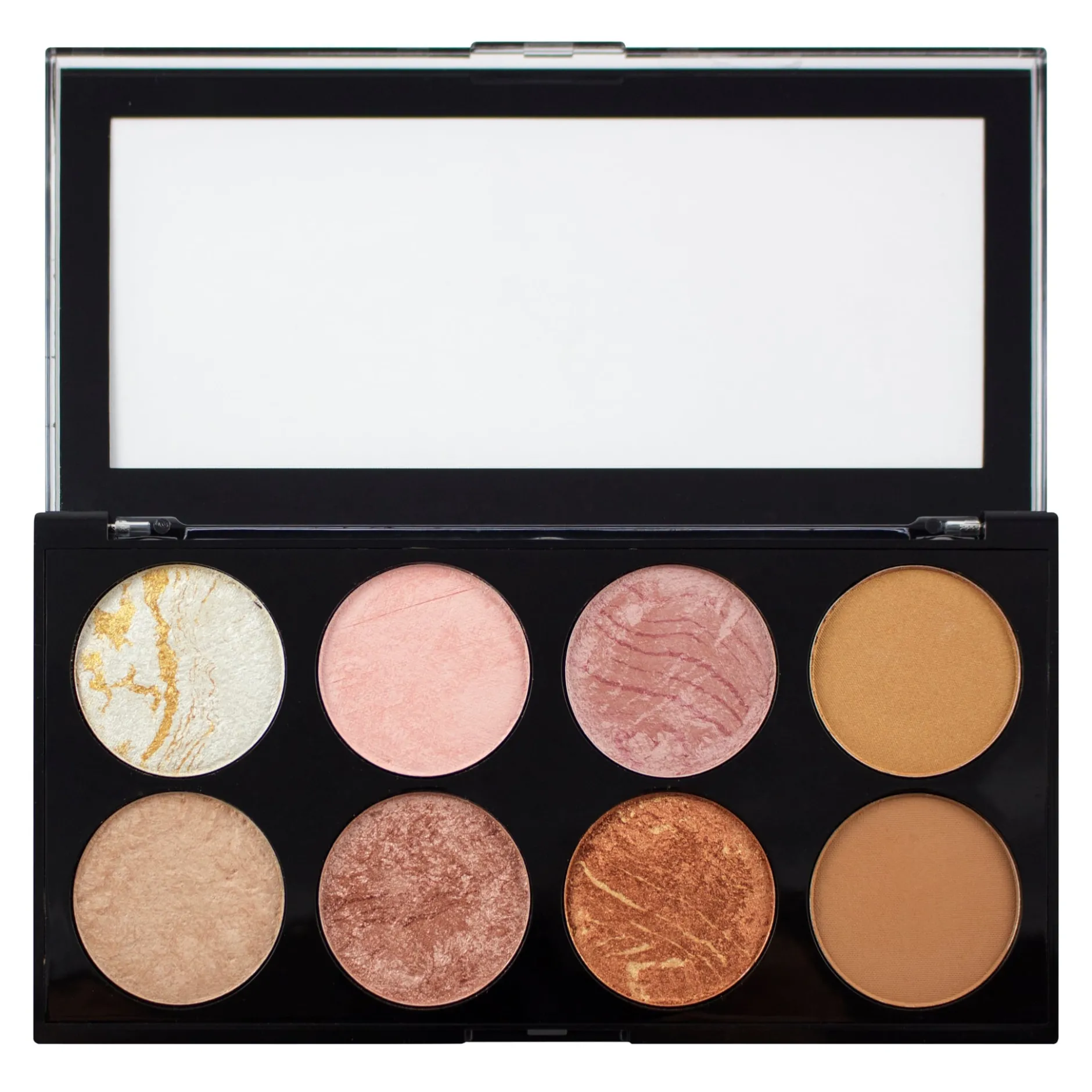 Makeup Makeup Revolution Ultra Blush Palette Golden Sugar 13 g