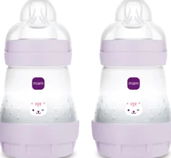 MAM Easy Start Anti-Colic Pink 160 ml 2 st