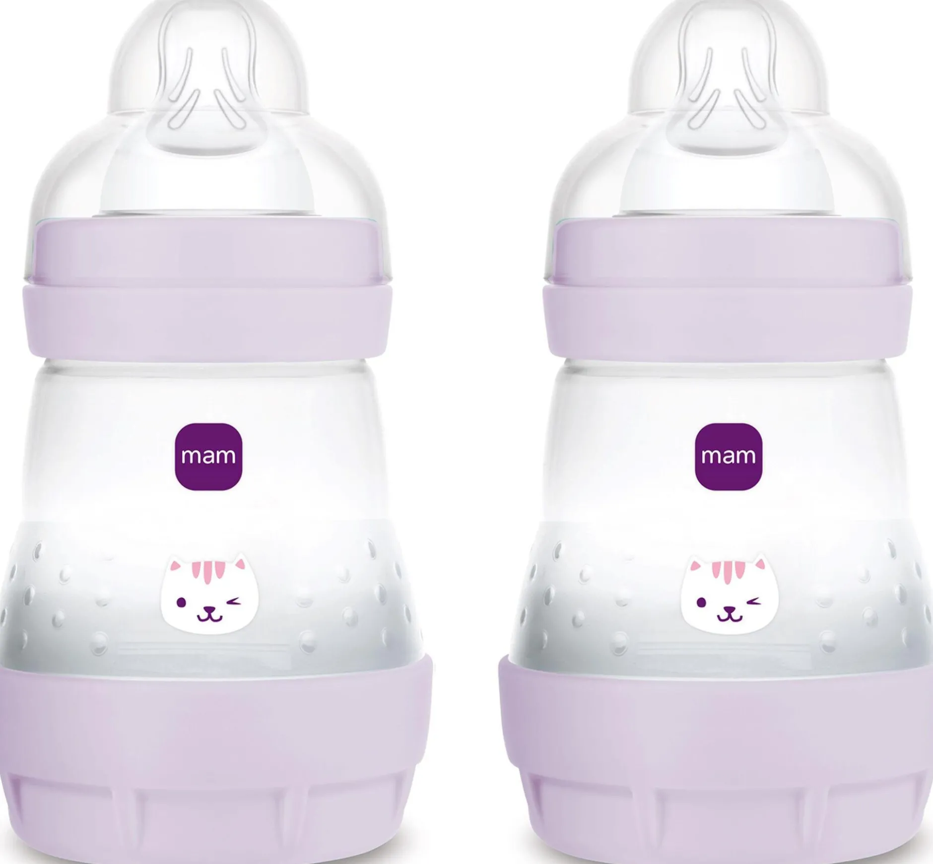 MAM Easy Start Anti-Colic Pink 160 ml 2 st