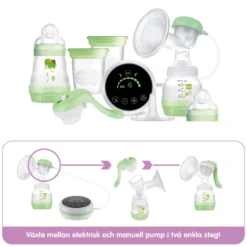 MAM 2in1 Elektrisk & Manuell Bröstpump 1 st