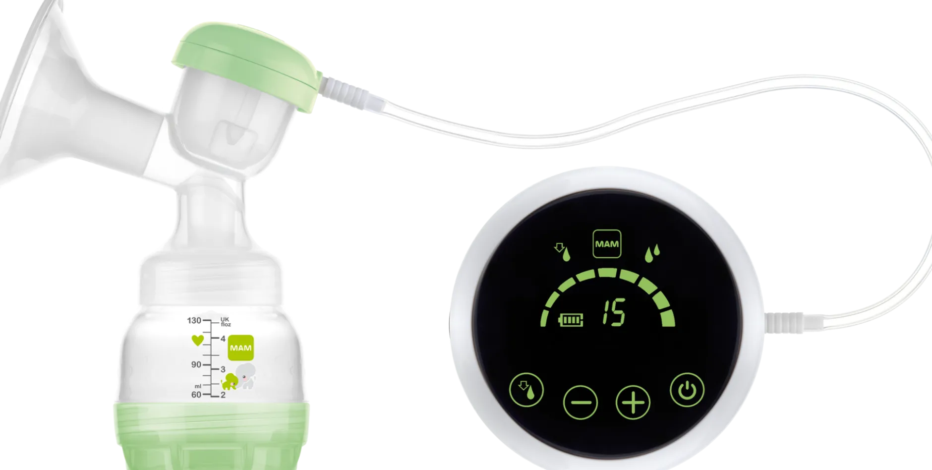 MAM 2in1 Elektrisk & Manuell Bröstpump 1 st