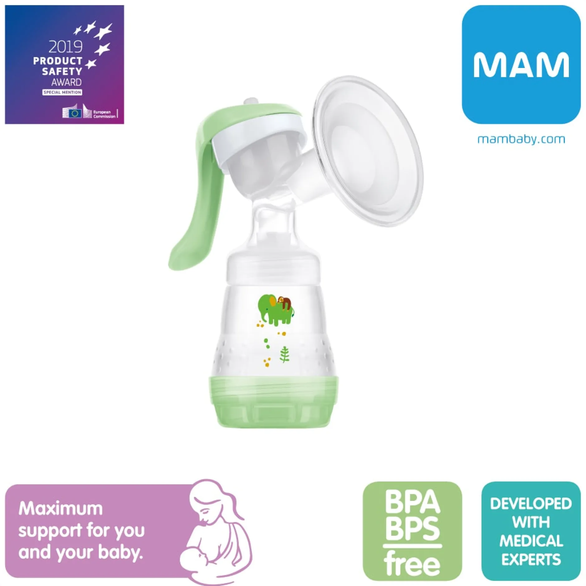 MAM Manuell Bröstpump 1 st