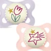 MAM Original Night Silk 0-6m Box V Pink 2 st
