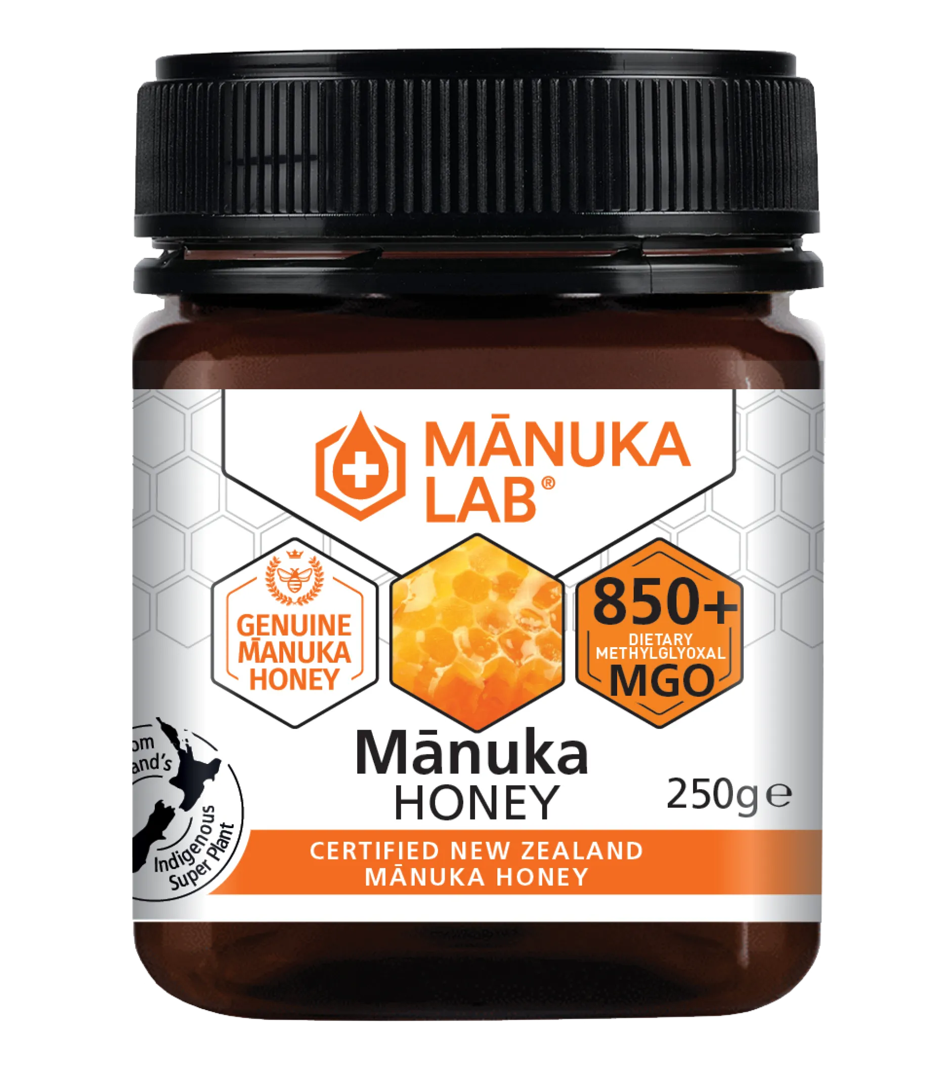 Manuka Lab Manukahonung MGO 850+ 250 g