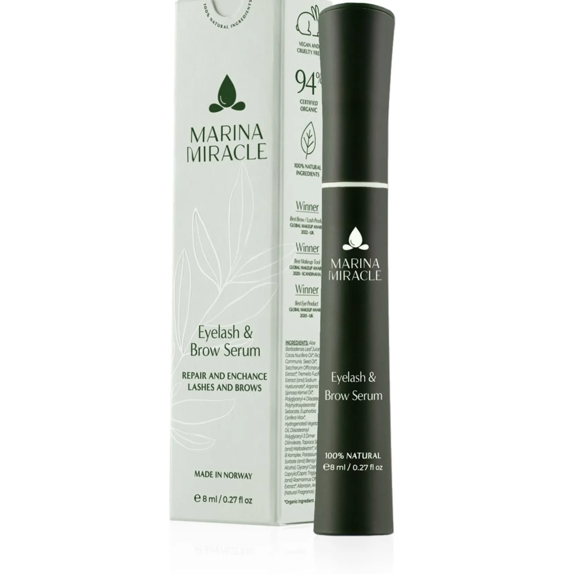 Marina Miracle Eyelash & Brow Serum 9 ml
