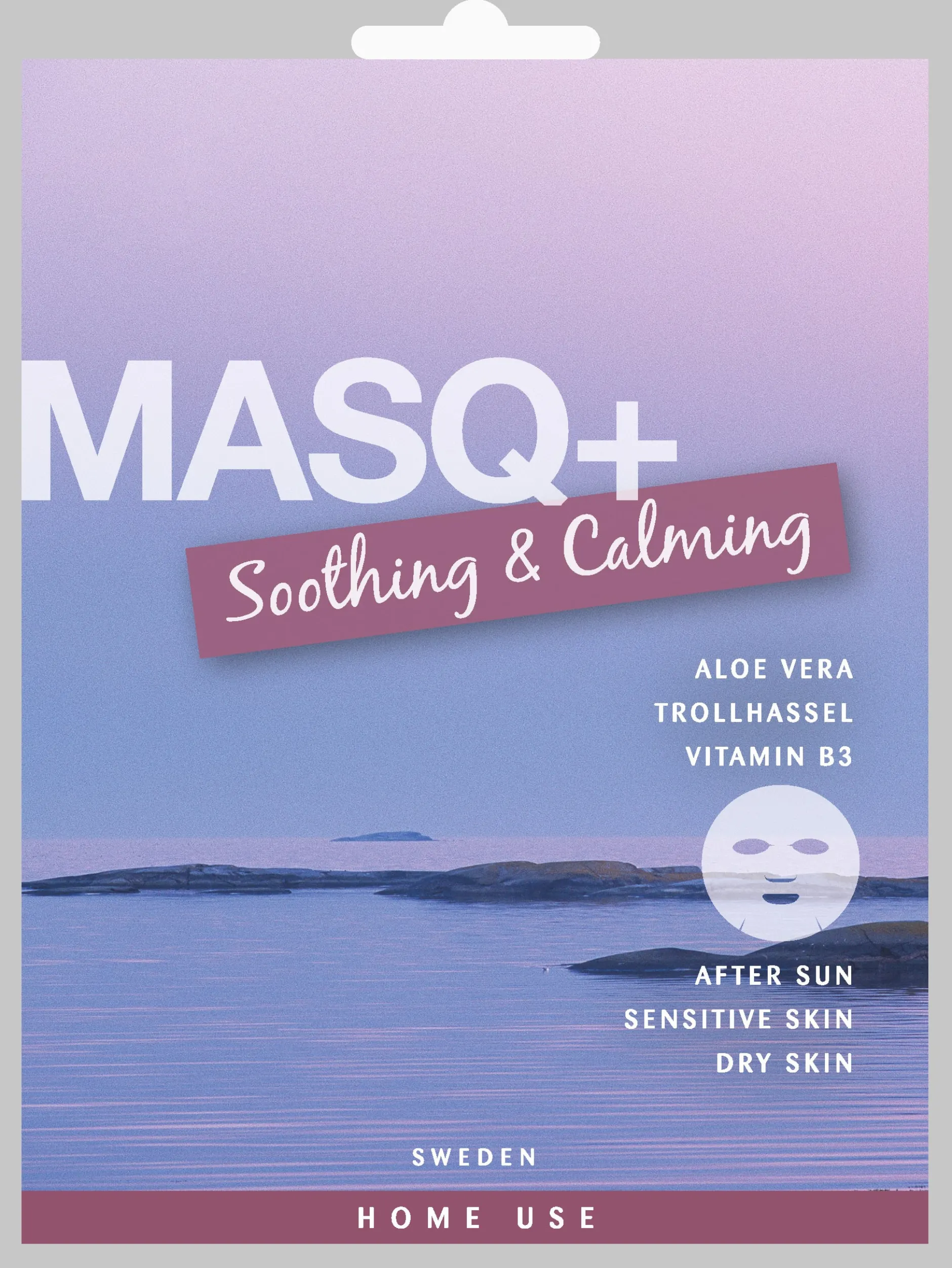 MASQ+Soothing & calming ansiktsmask 25 ml
