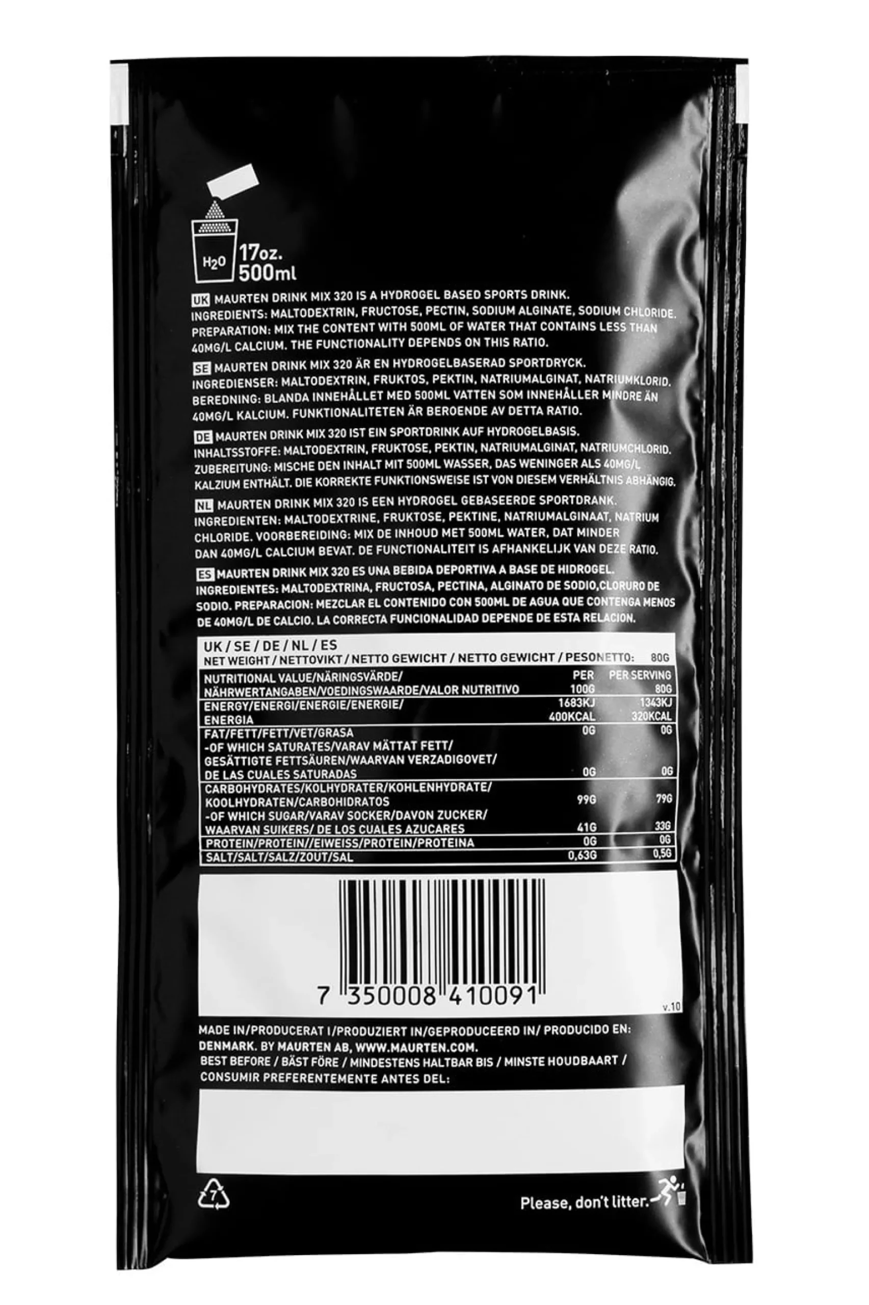 MAURTEN Drink Mix 320 Box 14 portionsförpackningar