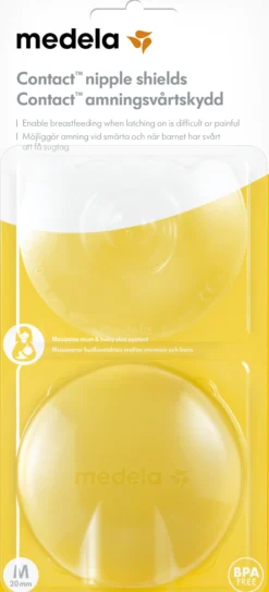 Medela Contact Amningsvårtskydd Medium 2 st