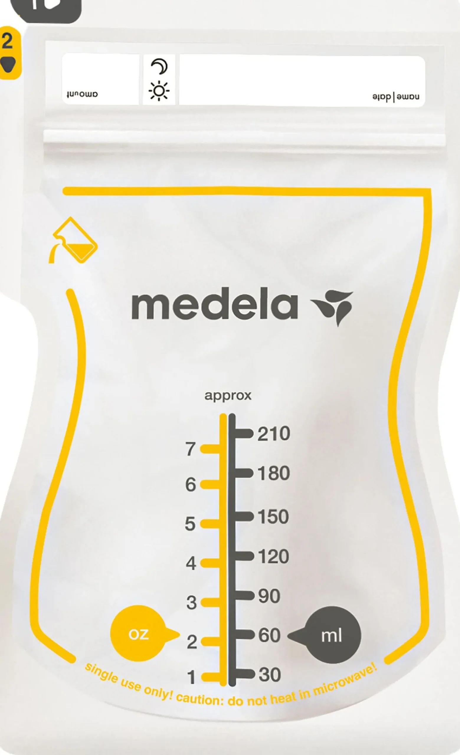 Medela Easy Pour Förvaringspåsar för Bröstmjölk 50 st